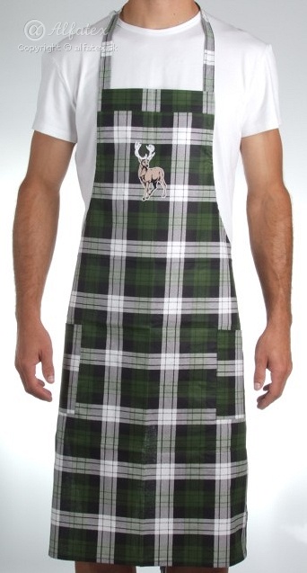 Pánska zástera v zelenej farbe