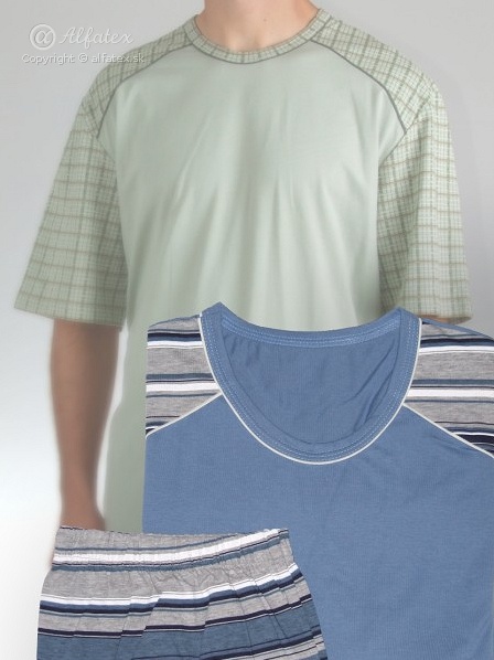 Pánske pyžamo Oskar v modrej farbe